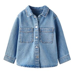 Kids Blue Denim Jacket